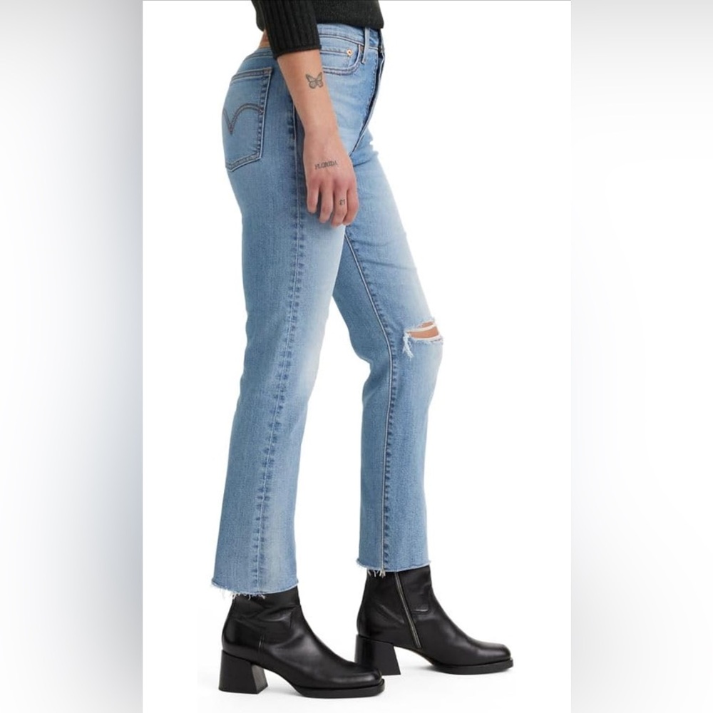 Levi's Womens Wedgie Straight Jeans